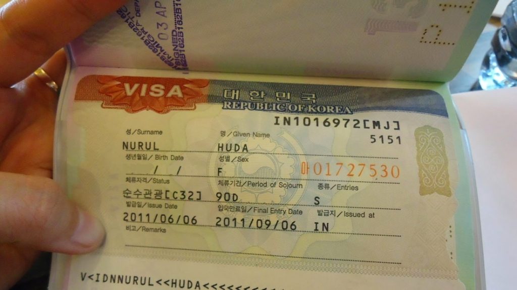 Hướng dẫn cách xin visa du lịch Hàn Quốc