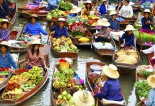 Chợ nổi Bốn Mùa Pattaya – Điểm đến du lịch hấp dẫn