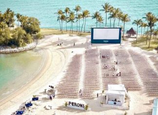 Du lịch Singapore trải nghiệm 04 rạp chiếu phim ngoài trời cực hoành tráng